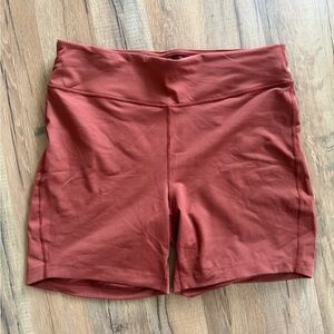 Outdoor Voices Women's Terracotta Athletic Shorts